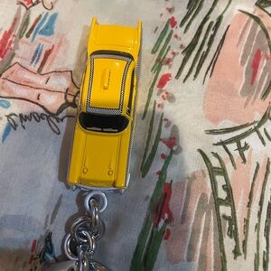 Coach New York Taxi Keychain/bag charm
